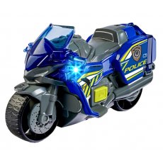Полицейский мотоцикл с выдвижным знаком, Dickie Toys