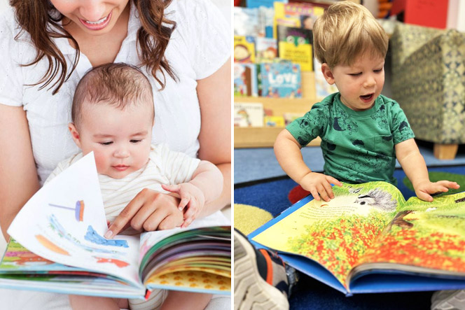 звичка читати у дітей