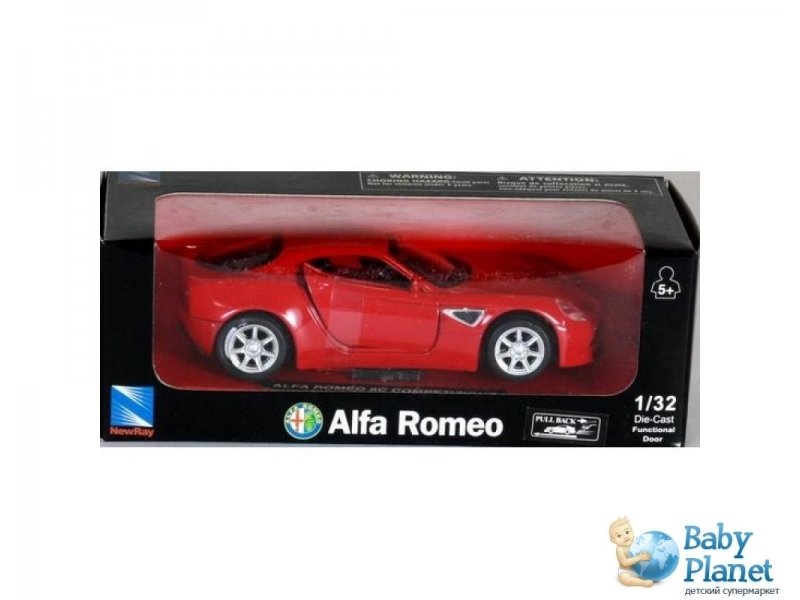 Машинка New Ray Alfa Romeo 8c Competizione 2003 1:32 (18-45114)