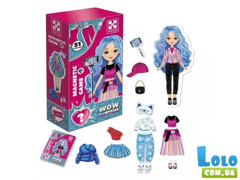 Магнитная игра WOW Surprise Bloger, Vladi Toys