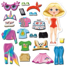 Настольная игра одевалка на магнитах Trendy girl, Vladi Toys