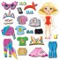 Настольная игра одевалка на магнитах Trendy girl, Vladi Toys