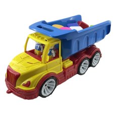 Машина Самосвал Mati с набором конструктора, Bamsic (в ассортименте)