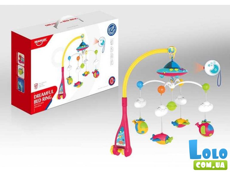 Карусель музыкальная на кроватку