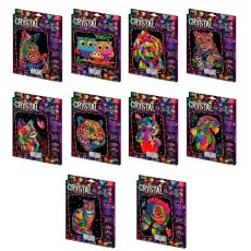Набор креативного творчества Crystal Mosaic, Danko Toys (в ассортименте)