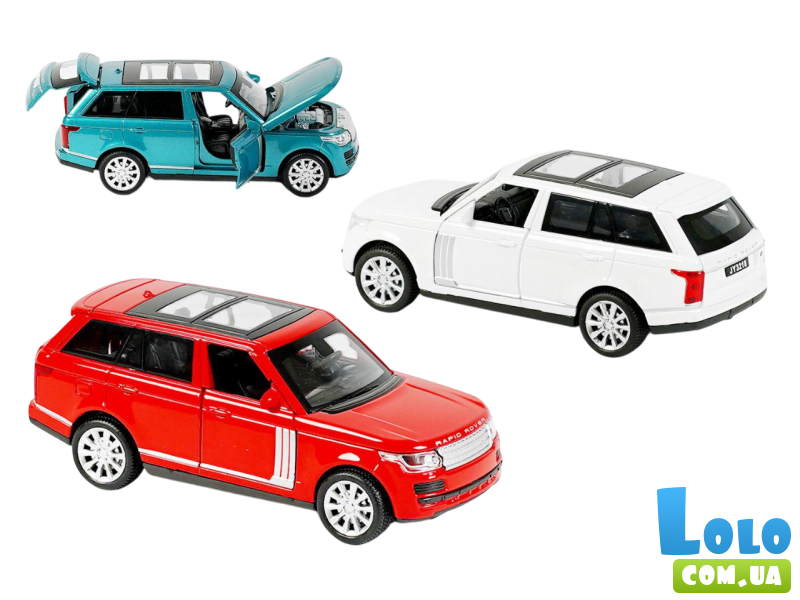 Машина металлическая Land Rover, АвтоЕксперт (в ассортименте)