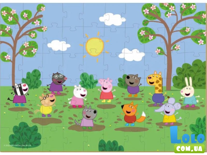 Пазл Peppa Pig, DoDo, 60 эл.