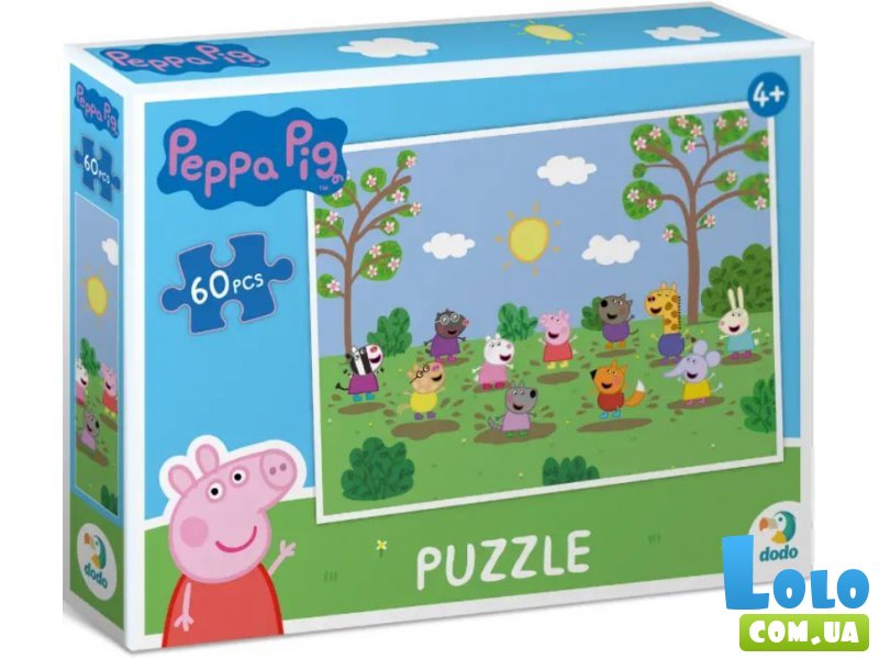 Пазл Peppa Pig, DoDo, 60 эл.