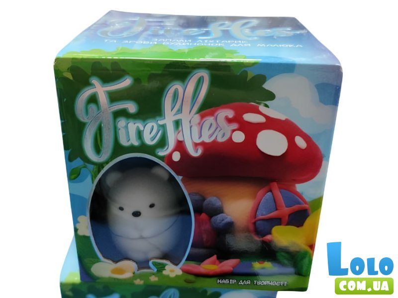 Набор для творчества Fireflies мишка, Strateg, укр.
