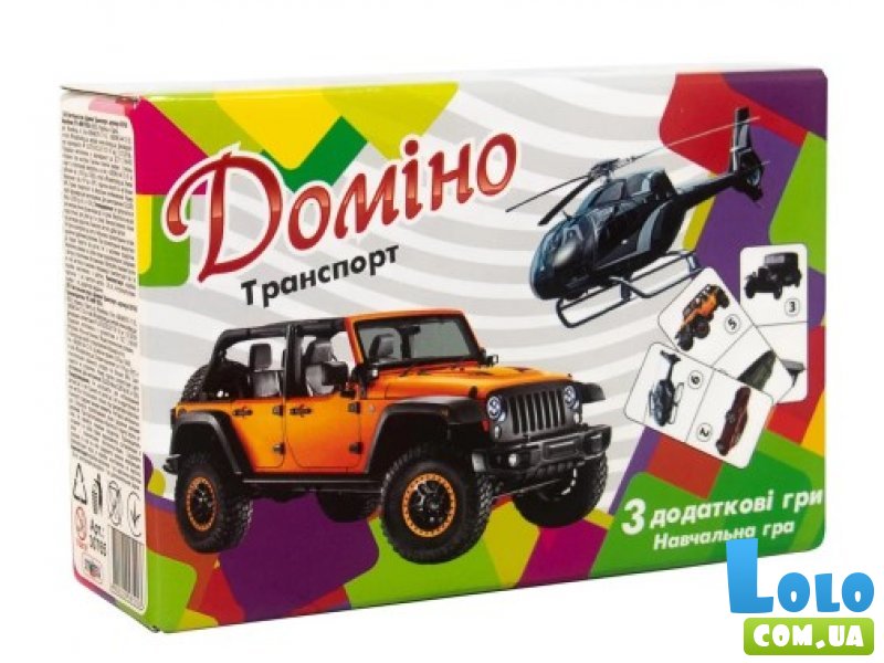 Настольная игра Домино Транспорт, Strateg