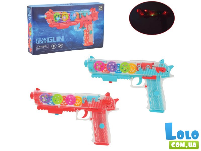 Пистолет на батарейках (в ассортименте)