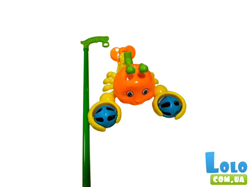 Каталка на палочке Рак (в ассортименте)