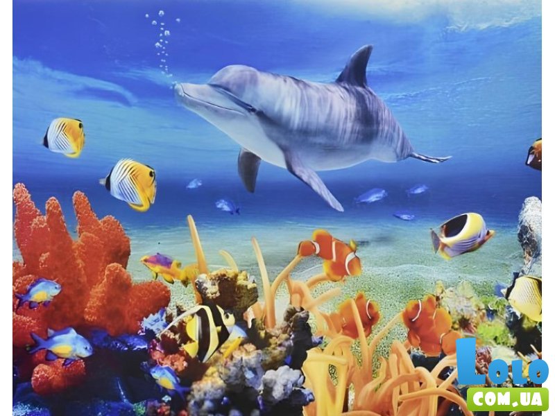 Алмазная мозаика Подводный мир, TK Group (40х30 см)