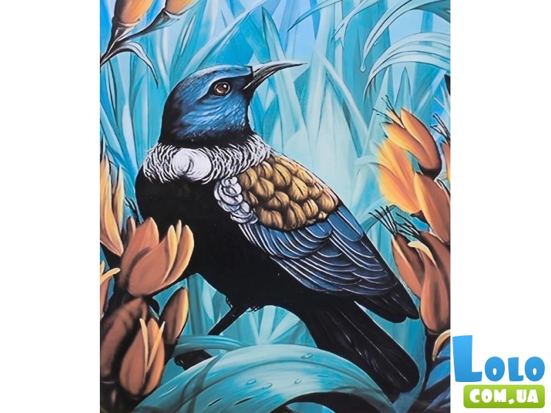 Алмазная мозаика Птица, TK Group (30х40 см)