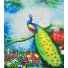 Алмазная мозаика Павлин, TK Group (30х40 см)