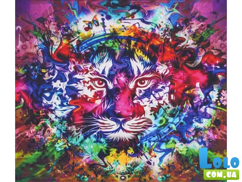 Алмазная мозаика Сила тигра, TK Group (40х30 см)