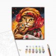 Картина по номерам Семья котиков ©Марианна Пащук, Brushme (50х50 см)