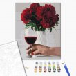 Картина по номерам Пионовое вино, Brushme (40х50 см)