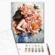 Картина по номерам Пионы женственности @Дарья Михайлишина, Brushme (40х50 см)