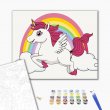 Картина по номерам Радужный единорог, Brushme (30х40 см)
