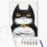 Картина по номерам Котик Бэтмен ©Марианна Пащук, Brushme (40х50 см)