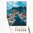 Картина по номерам Норвежские фьорды, Brushme (40х50 см)