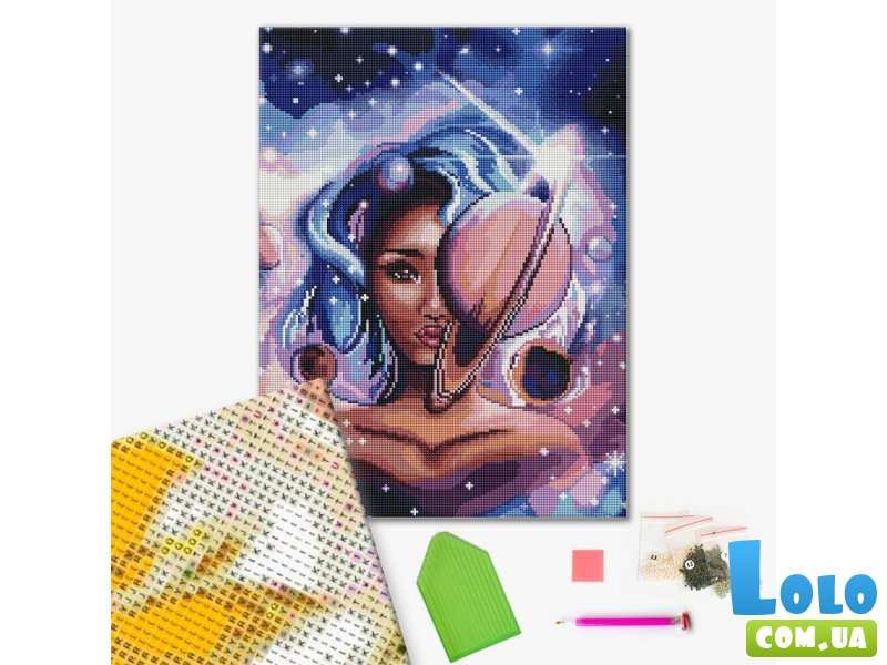 Алмазная мозаика Мисс Вселенная, Brushme (40x50 см)