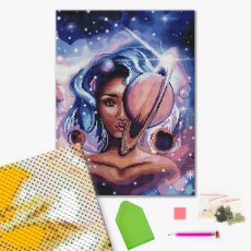 Алмазная мозаика Мисс Вселенная, Brushme (40x50 см)