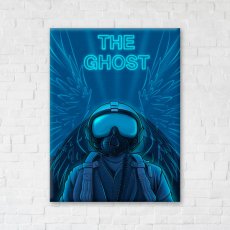 Постер Таинственный призрак © Алена Жук, Brushme (40х50 см)
