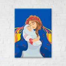 Постер Мама Украина ©Anastasiia Kasarda, Brushme (40х50 см)