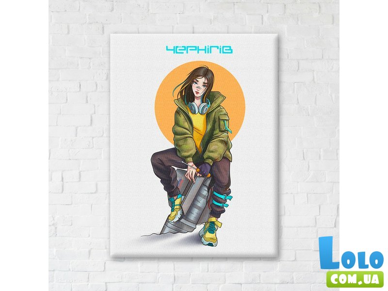 Постер Устойчивый Чернигов © Захарова Наталья, Brushme (50х60 см)