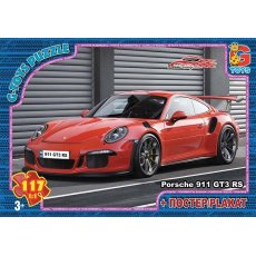 Пазлы Porsche 911 GT3 RS, G-Toys, 117 эл.