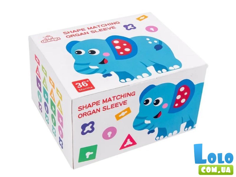 Деревянная логическая игра Слонёнок