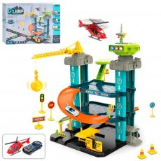 Парковка с машинами