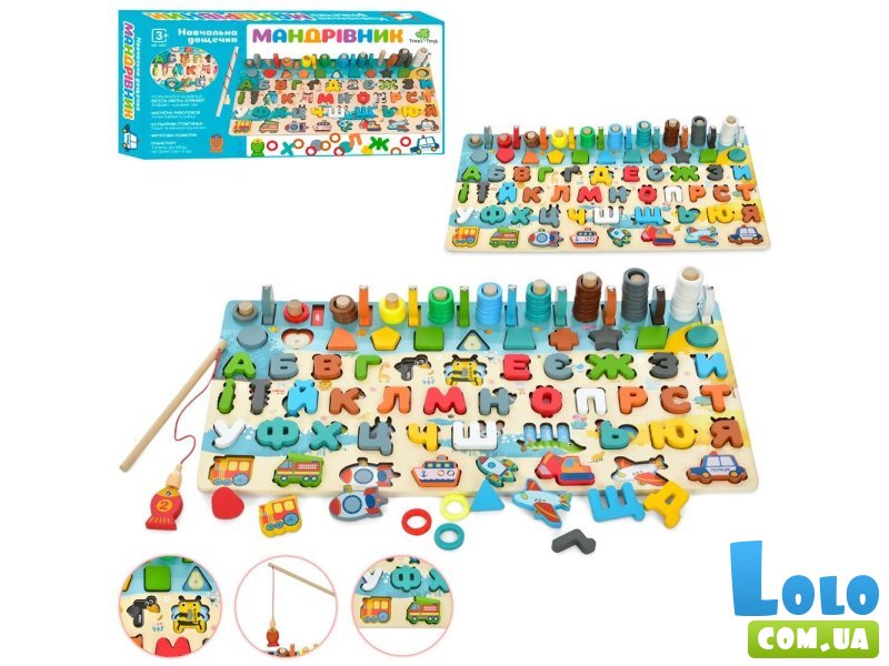 Учебная дощечка Путешественник