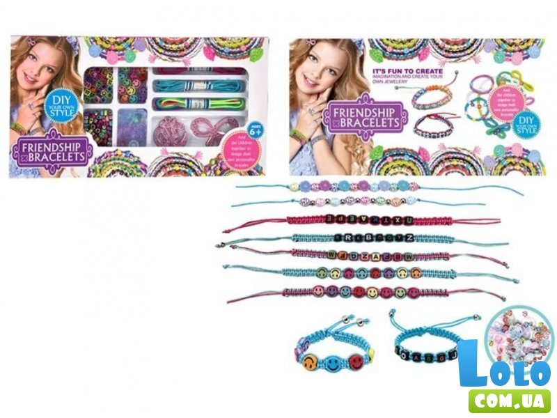 Набор для создания браслетов Friendship bracelets