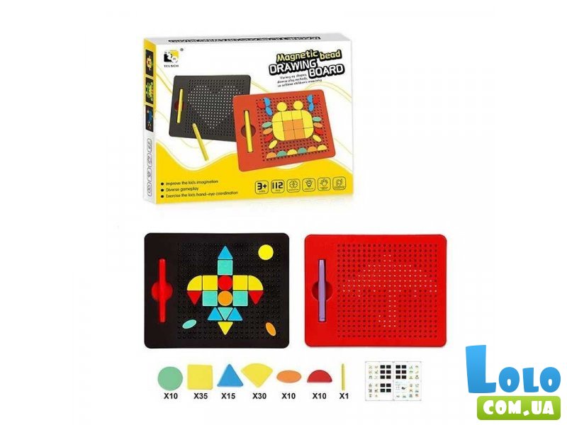 Доска-мозаика магнитная