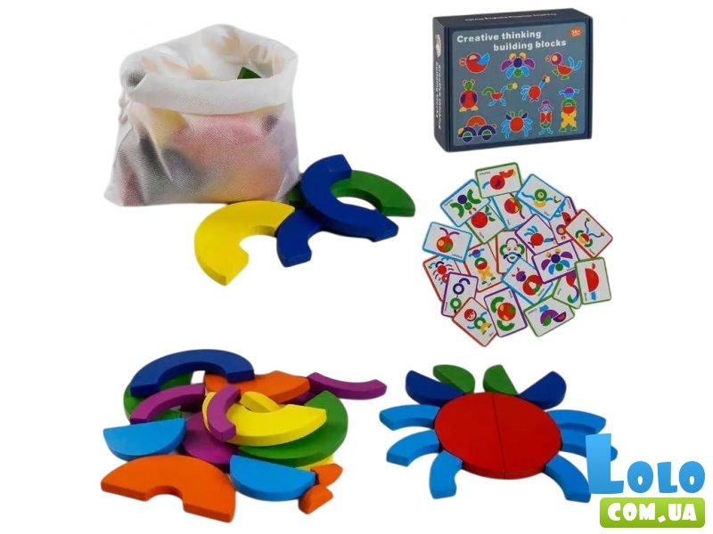 Деревянная игра Танграм