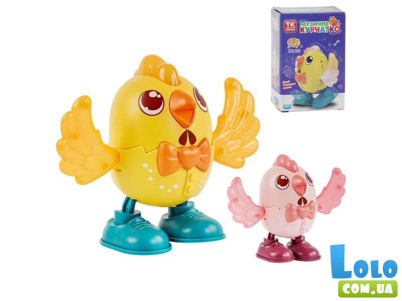 Музыкальная игрушка Цыпленок, TK Group (в ассортименте)
