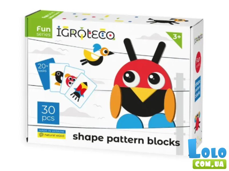 Фигурная мозаика, 30 эл.