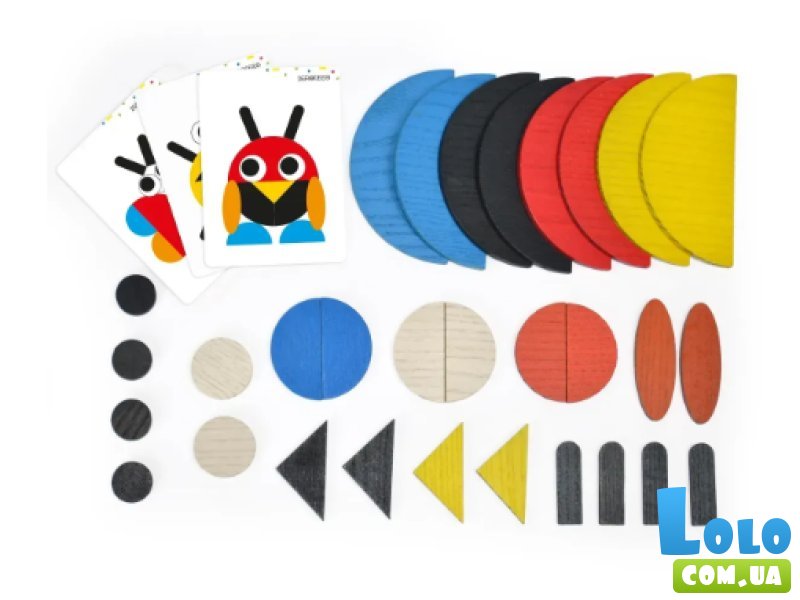 Фигурная мозаика, 30 эл.