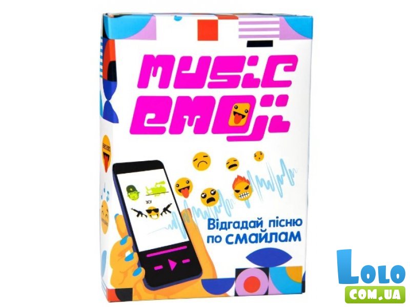 Настольная игра Music Emoji, Strateg (укр.)