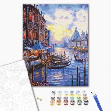 Картина по номерам Прекрасная Венеция, Brushme (40х50 см)