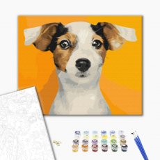 Картина по номерам Портрет любимой собачки, Brushme (40х50 см)