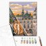 Картина по номерам Кошачья нежность в Париже, Brushme (40х50 см)