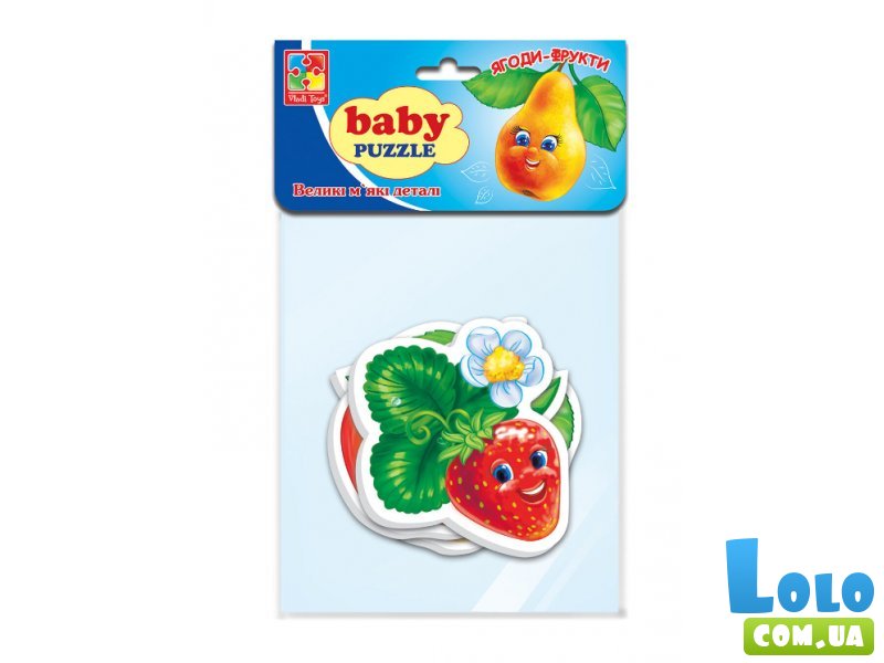 Беби пазлы Фрукты, Vladi Toys