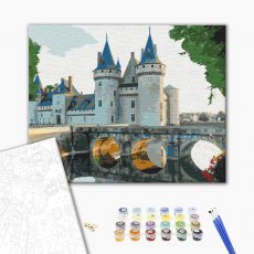 Картина по номерам Замок Сюлли-сюр-Луар, Brushme (40х50 см)