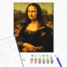 Картина по номерам Мона Лиза, Brushme (40х50 см)