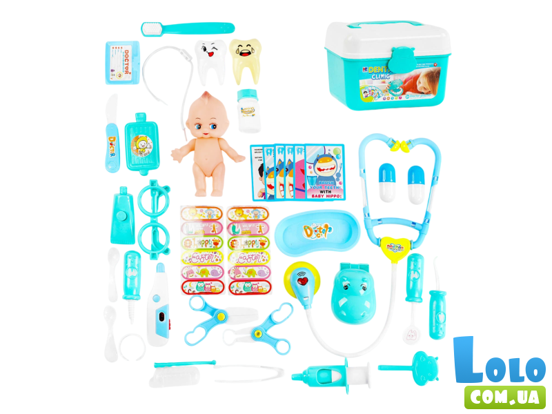 Игровой набор доктора в чемодане
