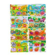 Деревянная логическая игра 2 в 1 (в ассортименте)